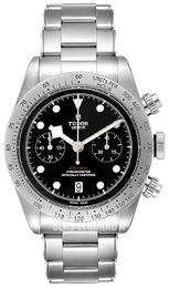 Tudor Heritage Czarny/Stal Ø41 mm M79350-0004