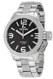 TW Steel Canteen Czarny/Stal Ø50 mm CB6