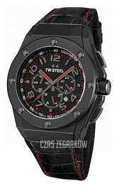 TW Steel Ceo Tech Czarny/Skóra Ø48 mm CE4009