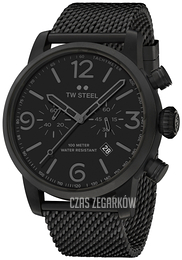 TW Steel Maverick Czarny/Stal Ø45 mm MB33