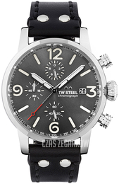 TW Steel Maverick Szary/Skóra Ø45 mm MS93