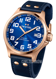 TW Steel F1 Pilot Niebieski/Skóra Ø48 mm TW405