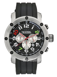 TW Steel Tech Czarny/Guma Ø48 mm TW608