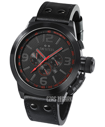 TW Steel Canteen Czarny/Skóra Ø45 mm TW902