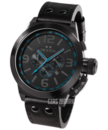 TW Steel Canteen Czarny/Skóra Ø45 mm TW904