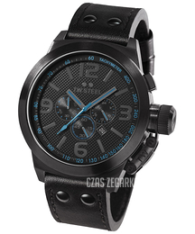 TW Steel Canteen Czarny/Skóra Ø50 mm TW905