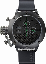 U-Boat Classico Czarny/Guma Ø53 mm 6548