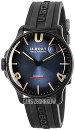 U-Boat Darkmoon Niebieski/Guma Ø44 mm 8700/B