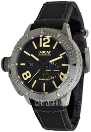 U-Boat Classico Czarny/Guma Ø46 mm 9007