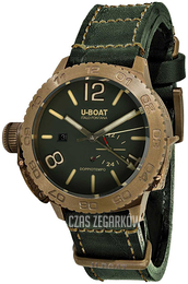 U-Boat Classico Zielony/Skóra Ø46 mm 9088
