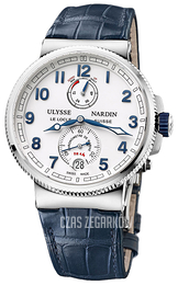Ulysse Nardin Marine Collection Biały/Skóra Ø43 mm 1183-126-60