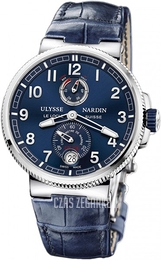 Ulysse Nardin Marine Collection Chronometer Niebieski/Skóra Ø43 mm 1183-126-63