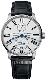 Ulysse Nardin Marine Collection Biały/Skóra Ø42 mm 1183-310-40