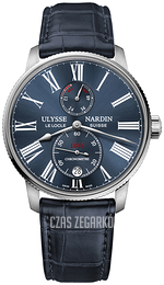 Ulysse Nardin Marine Collection Niebieski/Skóra Ø42 mm 1183-310-43
