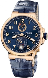 Ulysse Nardin Marine Collection Chronometer Niebieski/Skóra Ø43 mm 1186-126-63
