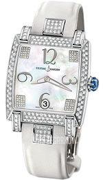 Ulysse Nardin Ladies Caprice Biały/Tkanina Ø34 mm 130-91AC-601