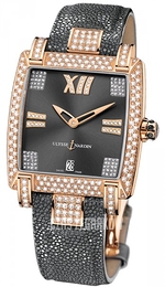 Ulysse Nardin Ladies Caprice Biały/Skóra Ø34 mm 136-91AC-309