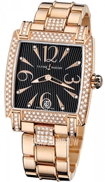 Ulysse Nardin Ladies Caprice Czarny/18 karatowe różowe złoto Ø34 mm 136-91AC-8C-06-02