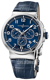 Ulysse Nardin Marine Collection Niebieski/Skóra Ø43 mm 1503-150-63