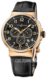 Ulysse Nardin Marine Collection Czarny/Skóra Ø43 mm 1506-150-62