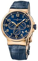 Ulysse Nardin Marine Collection Niebieski/Skóra Ø43 mm 1506-150-63
