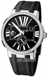 Ulysse Nardin Dual Time Czarny/Guma Ø43 mm 243-00B-3-42