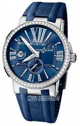 Ulysse Nardin Dual Time Niebieski/Guma Ø43 mm 243-00B-3-43