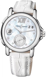 Ulysse Nardin Dual Time Lady Biały/Skóra Ø37 mm 243-22-391