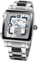 Ulysse Nardin Dual Time Srebrny/Stal Ø42 mm 243-92CER-7M-601