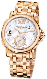 Ulysse Nardin Dual Time Lady Biały/18 karatowe różowe złoto Ø37 mm 246-22-8-391
