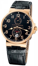 Ulysse Nardin Marine Collection Chronometer Czarny/Skóra Ø41 mm 266-66-62