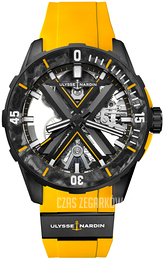 Ulysse Nardin Diver Szkieletowa tarczy/Guma Ø44 mm 3723-170LE-2A-BLACK-3B