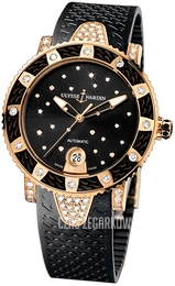 Ulysse Nardin Ladies Diver Starry Night Czarny/Guma Ø40 mm 8106-101EC-3C-22