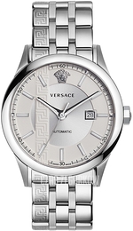 Versace Aiakos Srebrny/Stal Ø44 mm V18040017
