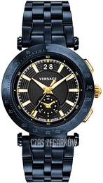 Versace V Race Niebieski/Stal Ø43 mm VAH050016