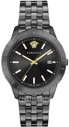Versace Univers Czarny/Stal Ø43 mm VE2C00621