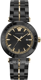 Versace Aion Czarny/Stal Ø44 mm VE2F00621