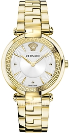 Versace Revive Srebrny/Stal w odcieniu złota Ø35 mm VE2L00521