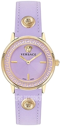 Versace V Tribute Purpurowy/Skóra Ø36 mm VE2P00322