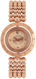 Versace Classic Różowe złoto/Stal w kolorze różowego złota Ø25 mm VE7901823