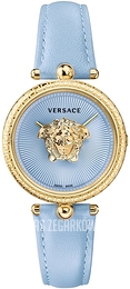 Versace Palazzo Empire Niebieski/Skóra Ø35 mm VECQ00918