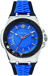Versace Chain Reaction Niebieski/Guma Ø45 mm VEDY00119