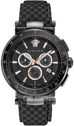 Versace Mystique Sport Czarny/Skóra Ø46 mm VEFG02020