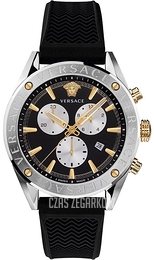 Versace V Chrono Czarny/Plastik Ø45 mm VEHB00119
