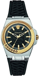 Versace Chain Reaction Czarny/Plastik Ø40 mm VEHD00120