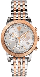 Versace Sport Tech Srebrny/Stal Ø40 mm VELT00319
