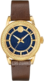 Versace Niebieski/Skóra Ø42 mm VEPO00220