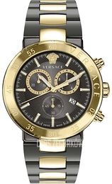 Versace Urban Mystique Szary/Pozlacana Ø44 mm VEPY01121