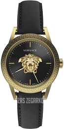 Versace Palazzo 43mm Czarny/Skóra Ø43 mm VERD01320