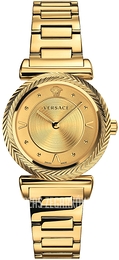 Versace V Motif 35mm Zloty/Stal w odcieniu złota Ø35 mm VERE00618